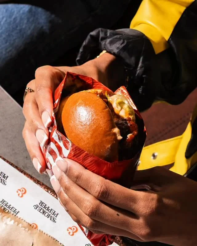 Officially open from the 27th of November and 50% off on the 6th of December from 2pm-8pm max spend per order amount (E25) excludes drinks, desserts, brisket & lamb SEE YOU THERE!•#smokeandpepper #reading #readingfood